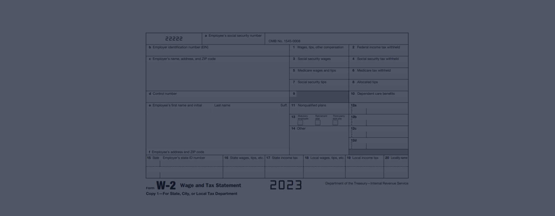 W2 Form Printable 📝 Get IRS Form W2 for 2022 for Free Blank PDF to